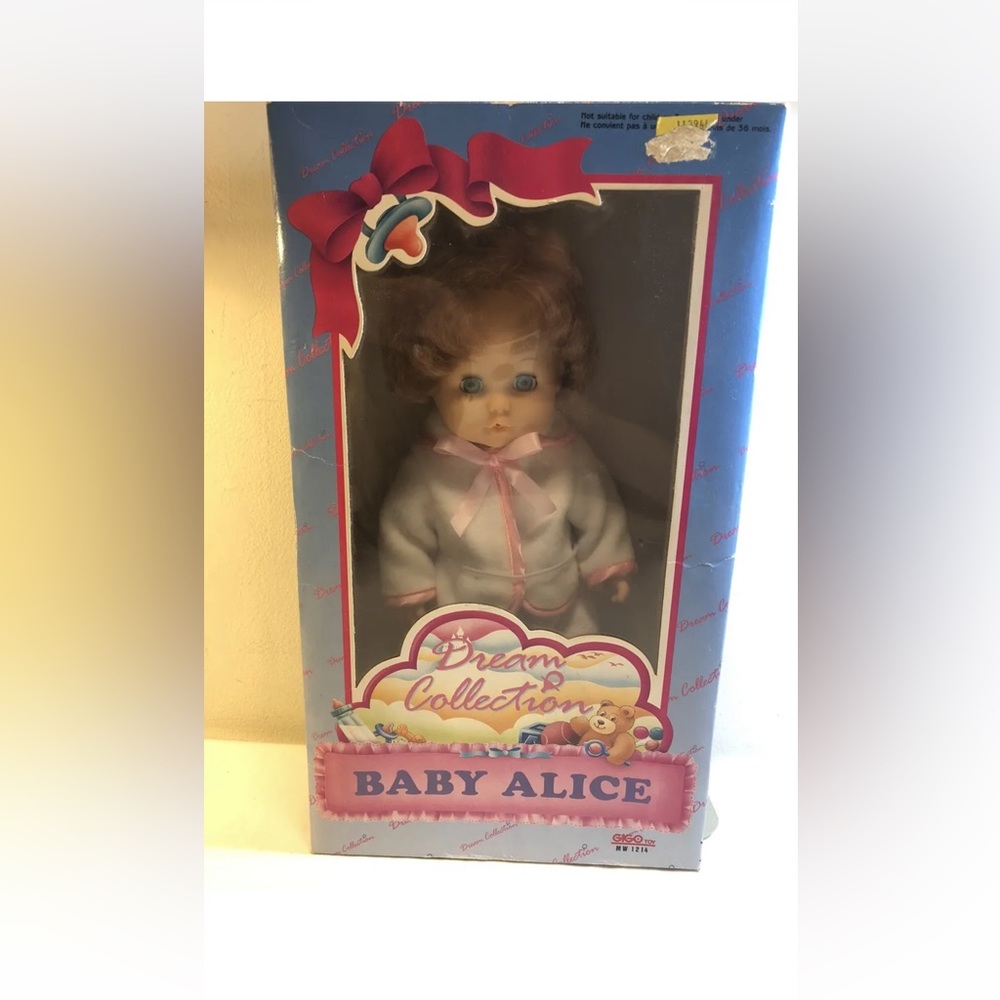 Vintage Dream Collection Baby Alice Doll in Original Box